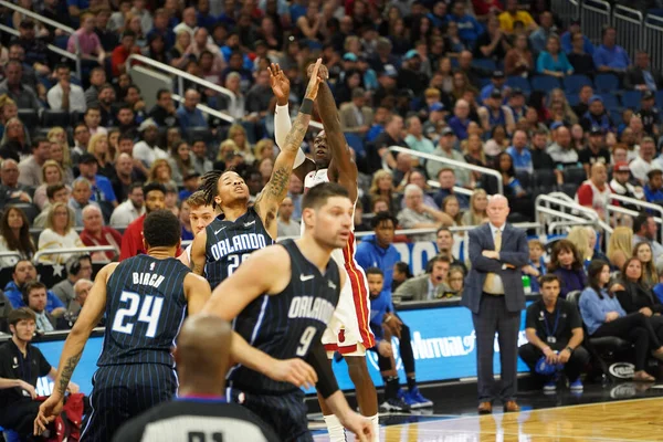 Basketball Game Nba Season Orlando Magic Miami Heat Gennaio 2020 — Foto Stock