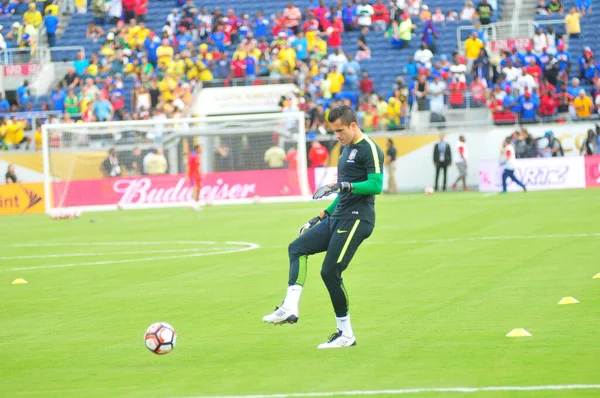 Brezilya, 8 Haziran 2016 tarihinde Orlando Florida 'daki Copa America Centenario' da Haiti ile karşılaştı..