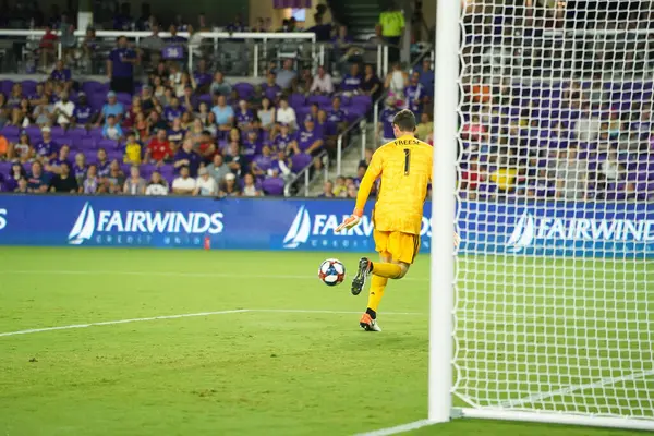 Orlando City Värd För Philadelphia Union Exploria Stadium Orlando Florida — Stockfoto