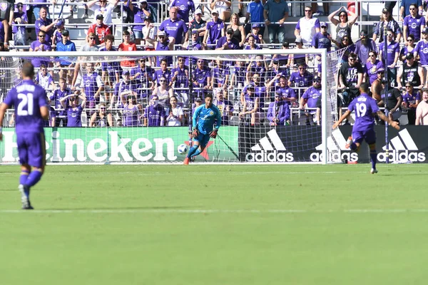 Orlando City SC 21 Ekim 2018 'de Orlando City Stadyumu' nda Columbus 'a ev sahipliği yaptı..