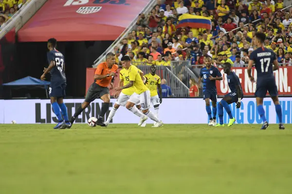 ABD Kolombiya 'ya karşı Raymond James Stadyumu' nda 11 Ekim 2018 'de.  