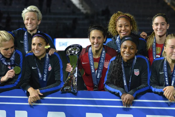 ABD, 7 Mart 2018 tarihinde Orlando City Stadyumu 'ndaki SheBelives Kupası' nda İngiltere ile karşı karşıya geldi..  