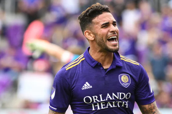 Orlando City, 31 Mart 2018 'de Orlando Florida' daki Exploria Stadyumu 'nda New York Red Bulls' a ev sahipliği yaptı..