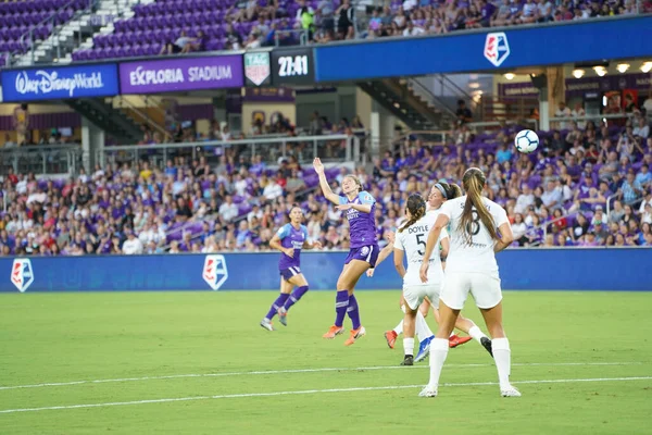 Orlando Pride 20 Temmuz 2019 tarihinde Florida Exploria Stadyumu 'nda Sky Blue FC' ye ev sahipliği yaptı..