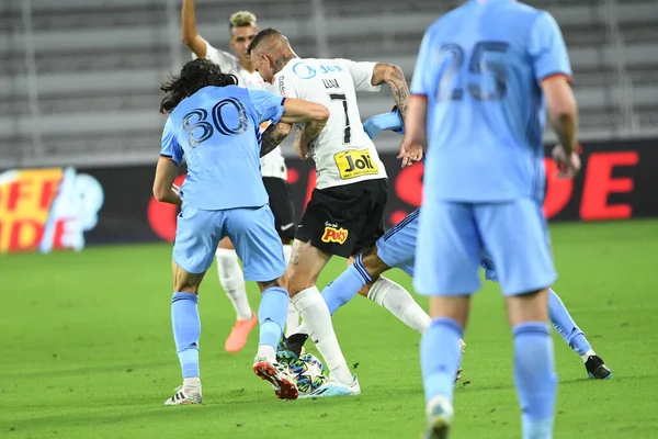 Florida Cup 2020 Corinthians Nycfc Match Exploria Stadium Orlando Florida — Stock Photo, Image