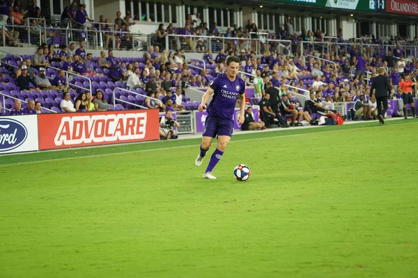 Orlando City Hospeda União Filadélfia Estádio Exploria Orlando Florida Quarta — Fotografia de Stock