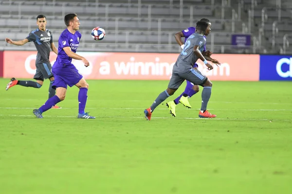 Orlando City Värd För New York City Orlando City Stadium — Stockfoto