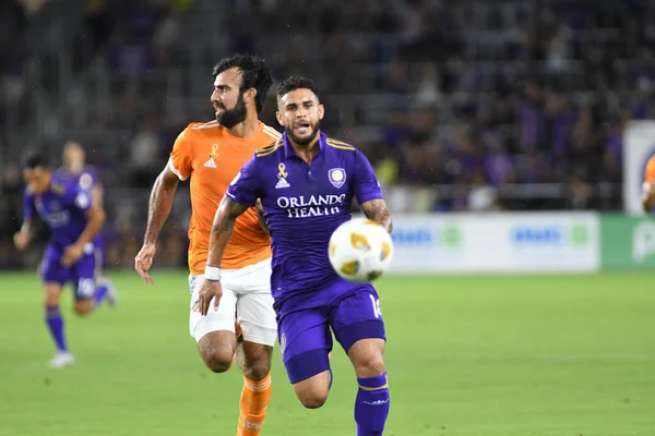 Orlando City SC, 22 Eylül 2018 'de Florida Exploria Stadyumu' nda Houston Dynamo 'yu ağırladı..