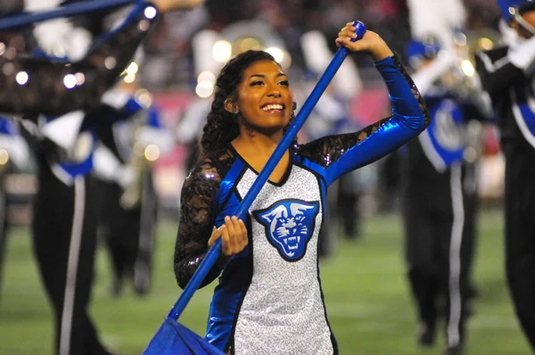 Georgia State Affronta San Jose State Durante Cure Bowl Camping — Foto Stock