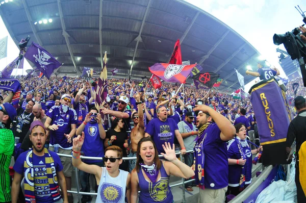 Orlando City, 5 Mart 2017 'de Orlando City Stadyumu' nda NYC FC 'ye ev sahipliği yaptı..