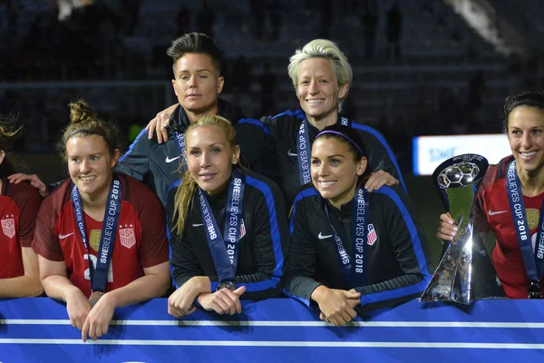 ABD, 7 Mart 2018 tarihinde Orlando City Stadyumu 'ndaki SheBelives Kupası' nda İngiltere ile karşı karşıya geldi..  