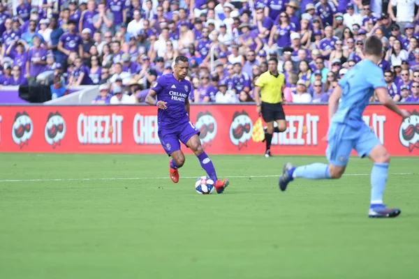 Orlando City Host New York City Orlando City Stadium Orlando — Stock fotografie