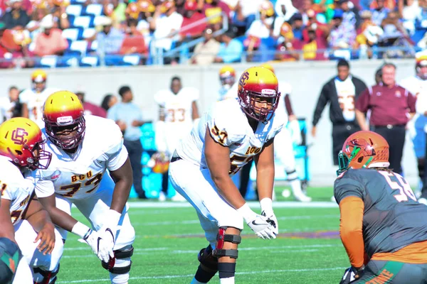 Florida Rattlers Enfrentan Bethune Cookman Wildcats Durante Los Clásicos Florida —  Fotos de Stock