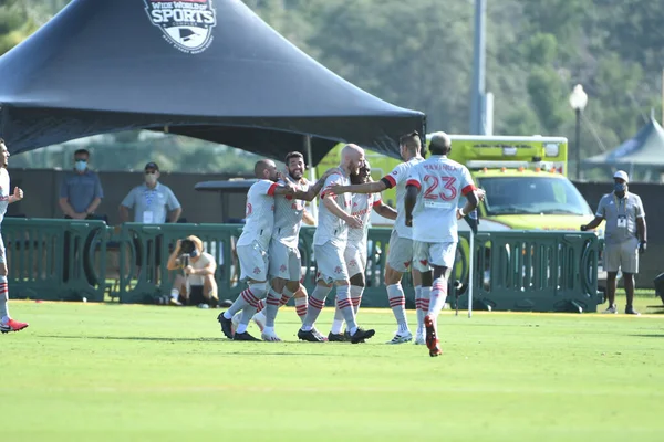 Toronto FC, ESPN Wild World of Sports 'ta düzenlenen MLS Back Tournament sırasında D.C. United ile karşılaştı.