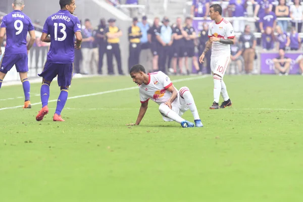 Orlando City Empfängt März 2018 Die New York Red Bulls — Stockfoto