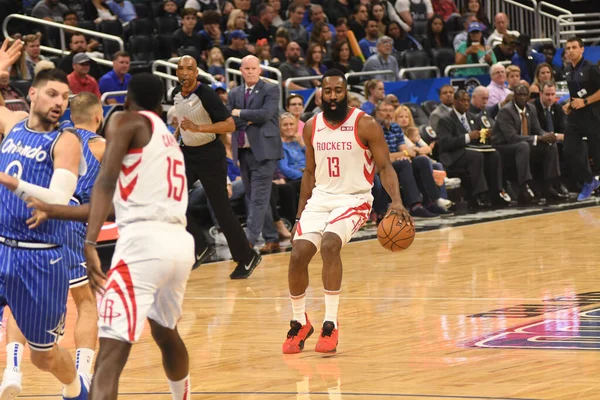 Orlando Magic Organiseert Houston Rockets Amway Arena Zondag Januari 2019 — Stockfoto