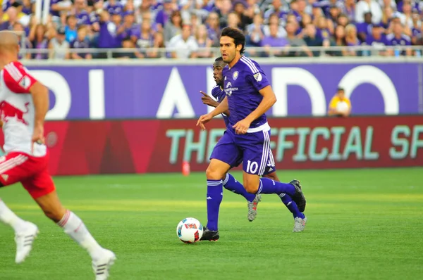 Orlando City Empfängt Mai 2016 Die New York Red Bulls — Stockfoto