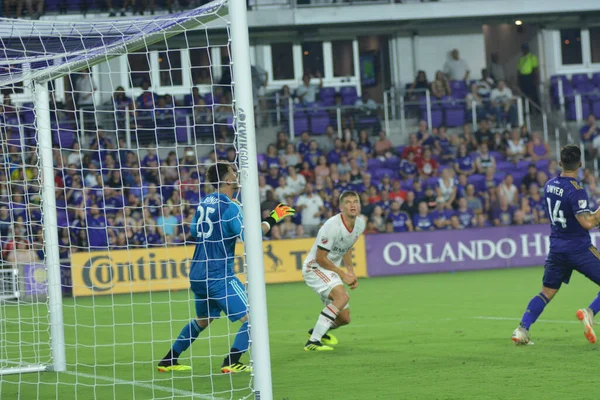 Orlando City Empfängt Juli 2018 Den Toronto Exploria Stadium Orlando — Stockfoto