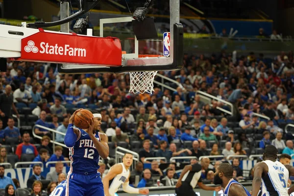 Orlando Magic 13 Ekim 2019 'da Florida, Orlando' daki Amway Center 'da Philadelphia 76ers' a ev sahipliği yaptı..  