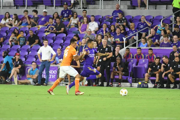 Orlando City SC, 22 Eylül 2018 'de Florida Exploria Stadyumu' nda Houston Dynamo 'yu ağırladı..