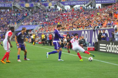 Orlando City SC, 18 Haziran 2016 'da Orlando Florida' daki Camp World Stadyumu 'nda San Jose Depremleri' ne ev sahipliği yaptı..