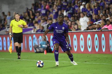 Orlando City, 23 Ağustos 2019 Cuma günü Florida, Orlando 'daki Exploria Stadyumu' nda Atlanta United 'a ev sahipliği yaptı.