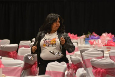 24 Mart 2018 'de Las Vegas Nevada' da Stellar Ödülleri haftası boyunca Gospel Yıldızları Kadınları.