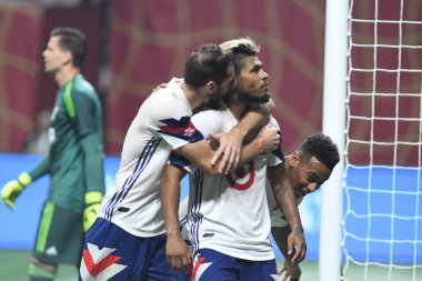 1 Ağustos 2018 tarihinde Atlanta 'daki Mercedez Benz Stadyumu' nda tüm yıldızlar Juventus 'a karşı.. 