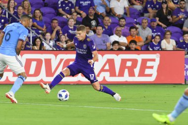 Orlando City 26 Temmuz 2018 'de Florida Exploria Stadyumu' nda NYC FC 'ye ev sahipliği yaptı. Fotoğraf: Marty Jean-Louis