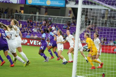 Foto Prides, 11 Mayıs 2019 Cumartesi günü Orlando City Stadyumu 'nda Portland Thorns FC' ye ev sahipliği yapıyor..