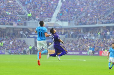 Orlando City, 5 Mart 2017 'de Orlando City Stadyumu' nda NYC FC 'ye ev sahipliği yaptı..