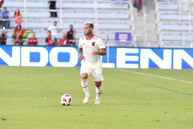 Flamengo Eintracht Frankfurt 'a karşı 12 Ocak 2019 Cumartesi günü Orlando City Stadyumu' nda.  