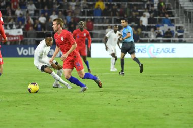 Amerikan Futbol Takımı 15 Kasım 2019 Cuma günü Orlando Florida 'daki Exploria Stadyumu' nda oynanan Concacaf Uluslar Ligi karşılaşmasında Kanada 'ya ev sahipliği yapmaktadır.