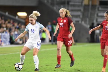 ABD, 7 Mart 2018 tarihinde Orlando City Stadyumu 'ndaki SheBelives Kupası' nda İngiltere ile karşı karşıya geldi.. 