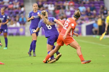 Orlando Pride, 27 Haziran 2018 tarihinde Orlando City Stadyumu 'nda Houston Dash' e ev sahipliği yaptı..  