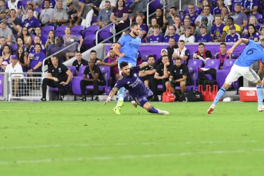 Orlando City 26 Temmuz 2018 'de Florida Exploria Stadyumu' nda NYC FC 'ye ev sahipliği yaptı. Fotoğraf: Marty Jean-Louis