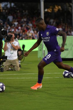 30 Temmuz 2019 'da Orlando Florida' da Disney 'in Vahşi Spor Dünyası' nda MLS All-Star Yetenek Yarışması. 