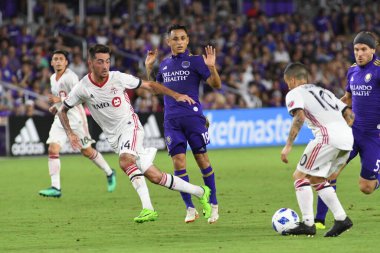 Orlando City 14 Temmuz 2018 'de Florida Exploria Stadyumu' nda Toronto FC 'ye ev sahipliği yaptı. Fotoğraf: Marty Jean-Louis
