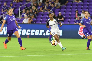 Orlando Pride, 23 Mayıs 2018 'de Orlando Florida' daki Exploria Stadyumu 'nda Kuzey Carolina Cesareti' ne ev sahipliği yapmaktadır..  