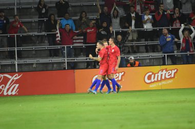 Amerikan Futbol Takımı 15 Kasım 2019 Cuma günü Orlando Florida 'daki Exploria Stadyumu' nda oynanan Concacaf Uluslar Ligi karşılaşmasında Kanada 'ya ev sahipliği yapmaktadır.