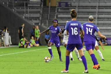 Orlando Pride, 23 Mayıs 2018 'de Orlando Florida' daki Exploria Stadyumu 'nda Kuzey Carolina Cesareti' ne ev sahipliği yapmaktadır..  