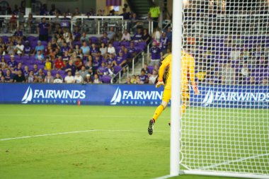 Orlando City, 3 Temmuz 2019 Çarşamba günü Orlando Florida 'daki Exploria Stadyumu' nda Philadelphia Union 'a ev sahipliği yaptı.