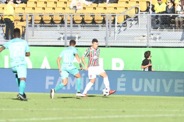 Fluminense, Florida Kupası 'nda 15 Ocak 2018' de Orlando Florida 'da oynanan Spektrum Stadyumu' nda Barcelona SC 'ye karşı..  