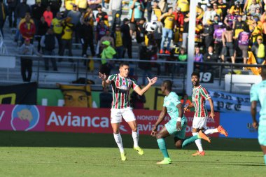 Fluminense, Florida Kupası 'nda 15 Ocak 2018' de Orlando Florida 'da oynanan Spektrum Stadyumu' nda Barcelona SC 'ye karşı..  