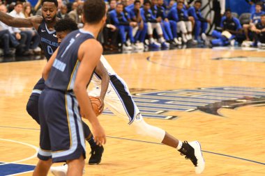 Orlando Magic 10 Ekim 2018 tarihinde Orlando Florda 'daki Amway Center' da Memphis Grizzilies 'e ev sahipliği yaptı.. 