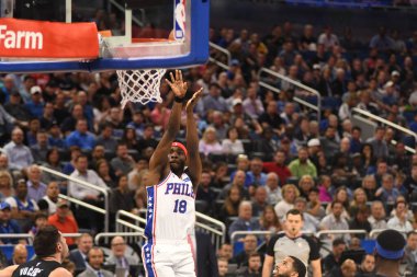 Orlando Magic, Philadelphia 76ers 'ı 25 Mart 2019' da Orlando Florida 'daki Amway Arena' da ağırlıyor.. 