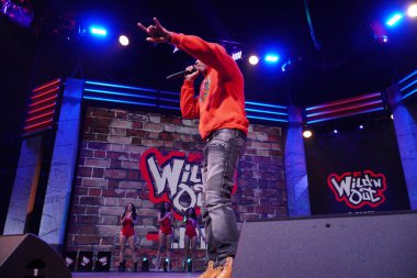 MTV Wild n Out Tour sunucusu Nick Cannon 5 Mart 2020 Perşembe günü Orlando Florida 'daki Amway Center' da 