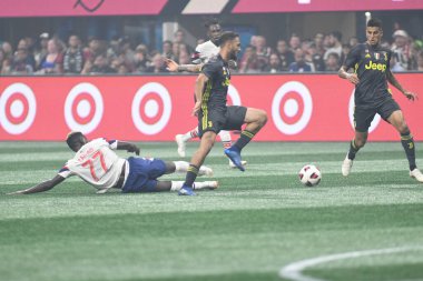 1 Ağustos 2018 tarihinde Atlanta 'daki Mercedez Benz Stadyumu' nda tüm yıldızlar Juventus 'a karşı..  