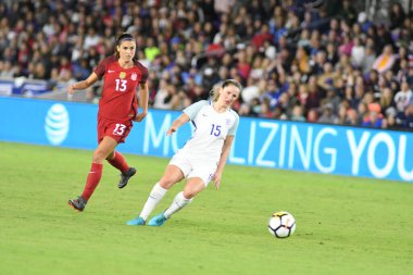 ABD, 7 Mart 2018 tarihinde Orlando City Stadyumu 'ndaki SheBelives Kupası' nda İngiltere ile karşı karşıya geldi..  