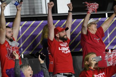 Orlando Florida Exploria Stadyumu 'ndaki 2019 Tedavi Kupası 21 Aralık 2019 Georgia Southern Eagles' a karşı Liberty Flames.